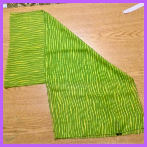 Bright Semi Sheer Scarf_083 - Picture 6 of 6